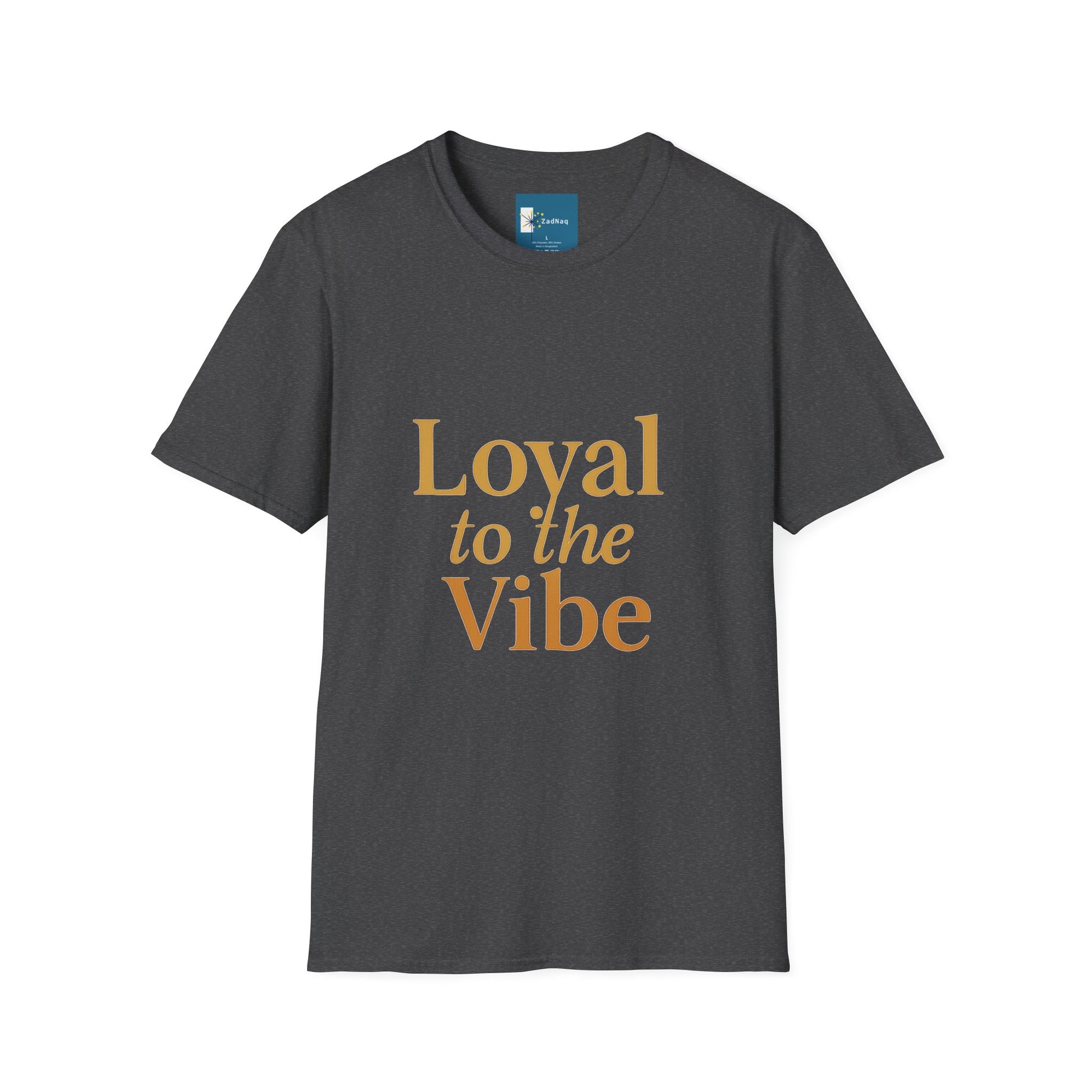Loyal to the Vibe T-Shirt – Matching Crew Tee, Music Lover Shirt, Aesthetic Streetwear, Unisex Black Graphic Tee