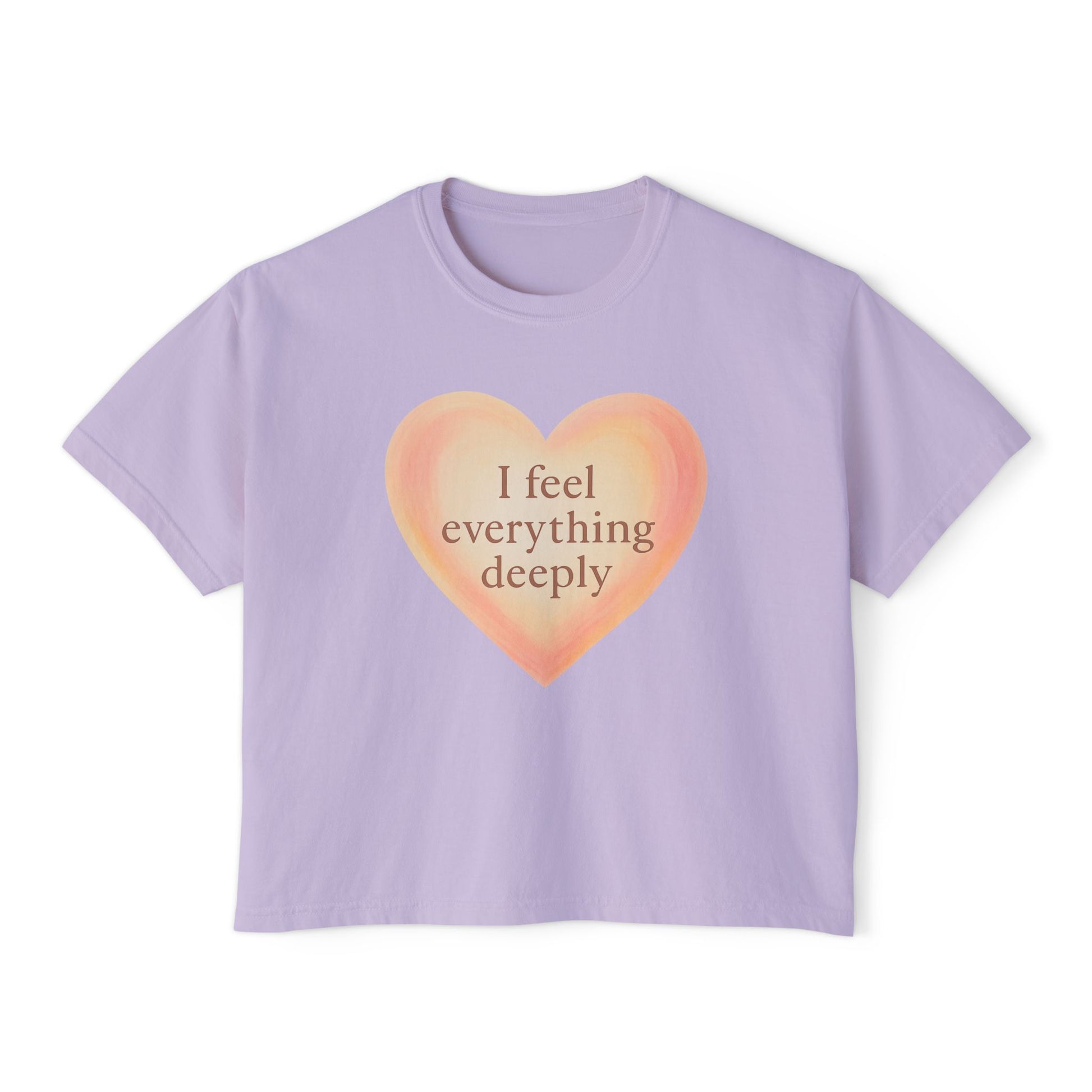 Women's Boxy Tee - Comfortable and Ethically Sourced Oversized T-Shirt