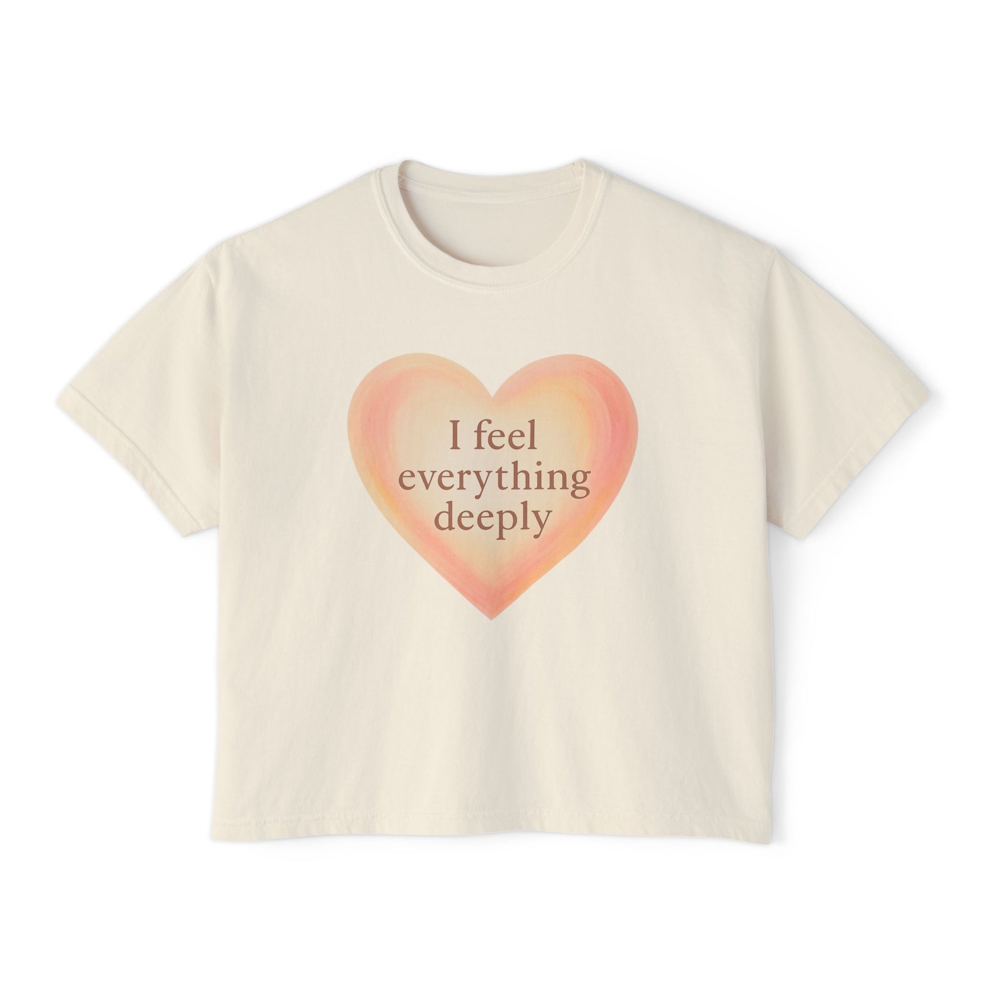 Women's Boxy Tee - Comfortable and Ethically Sourced Oversized T-Shirt