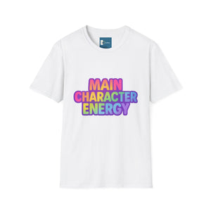 Rainbow Gradient Main Character Energy T-Shirt