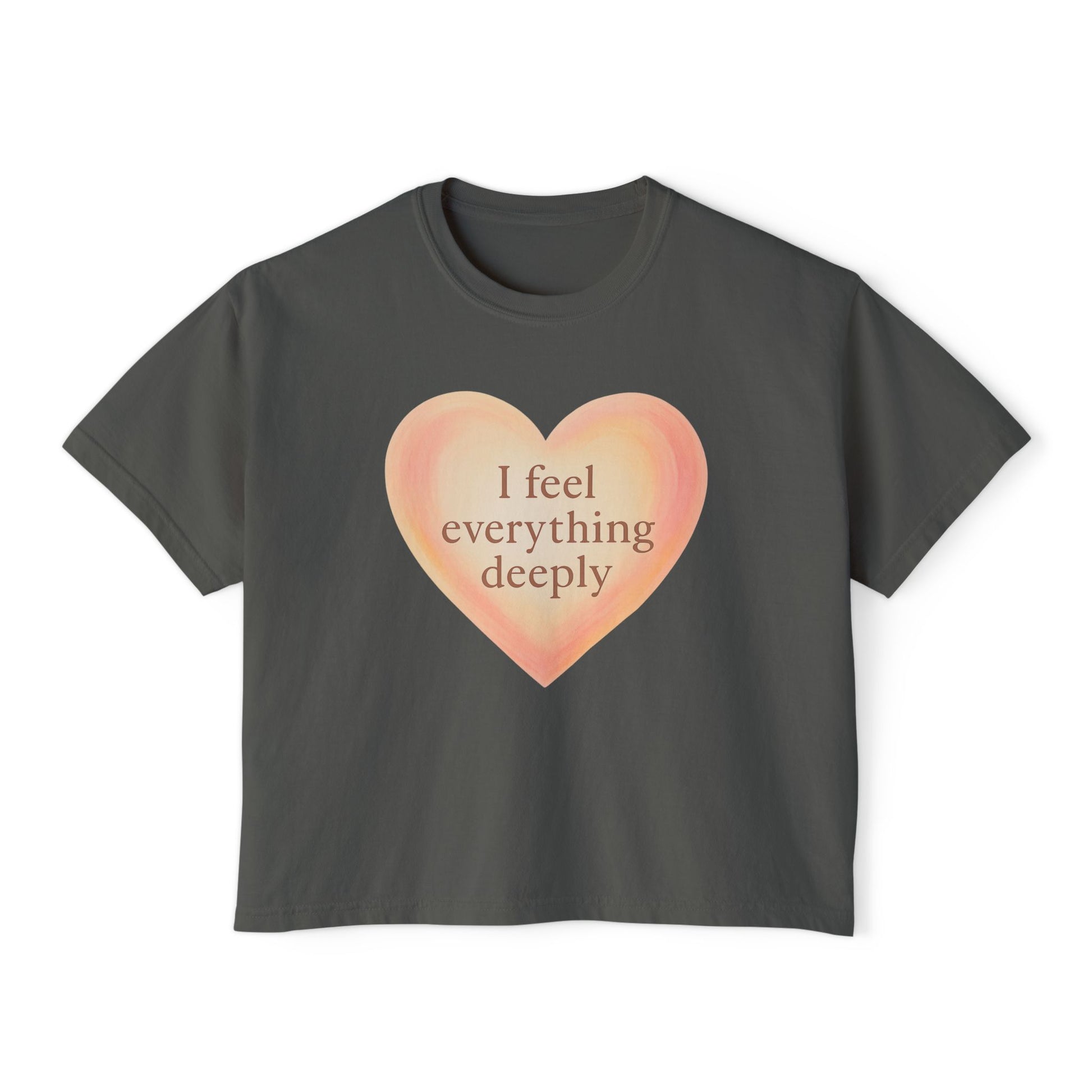 Women's Boxy Tee - Comfortable and Ethically Sourced Oversized T-Shirt