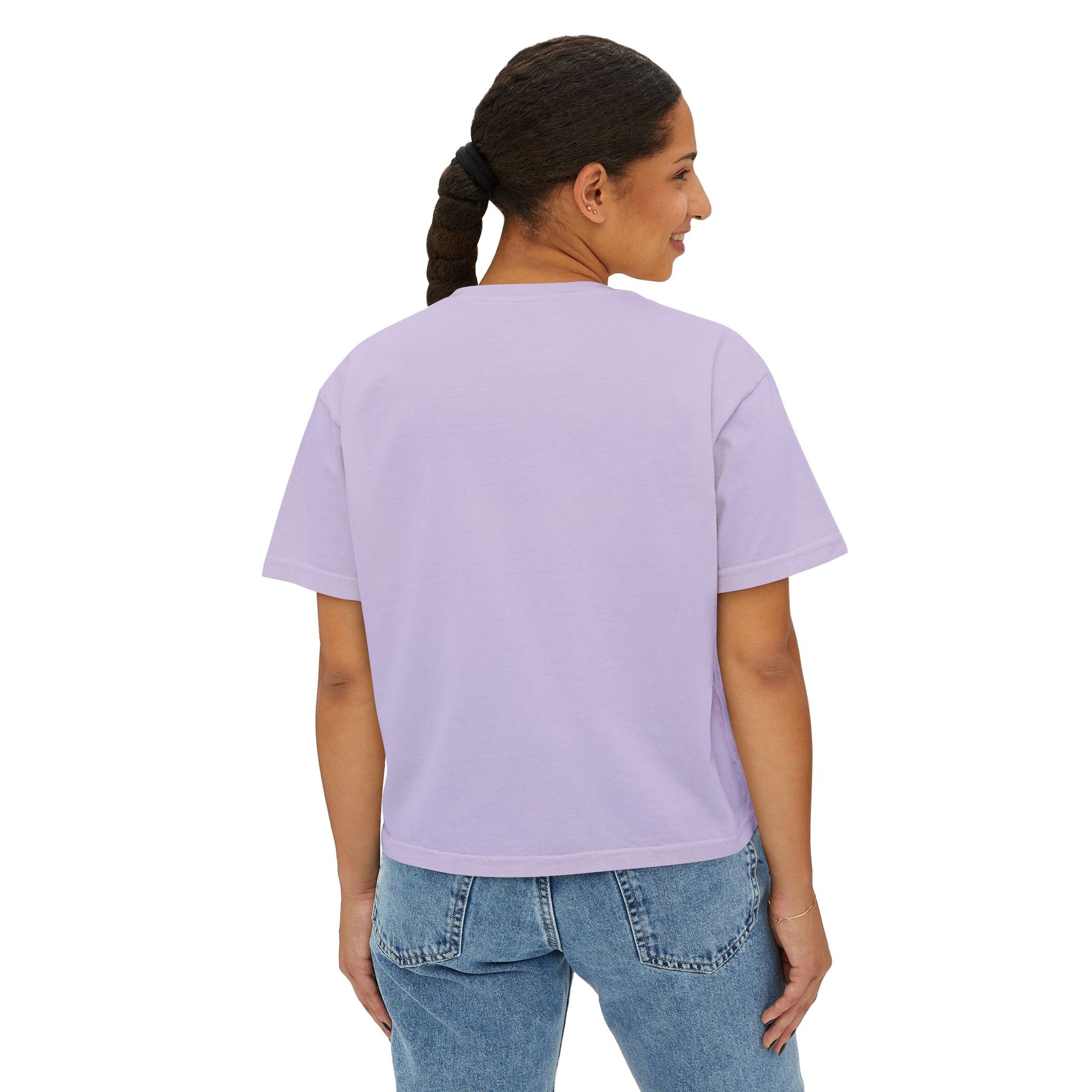 Main Character Energy Women's Boxy Tee - Fun Graphic Top, Casual Style, Gift for Her, Summer Fashion, Weekend Wardrobe