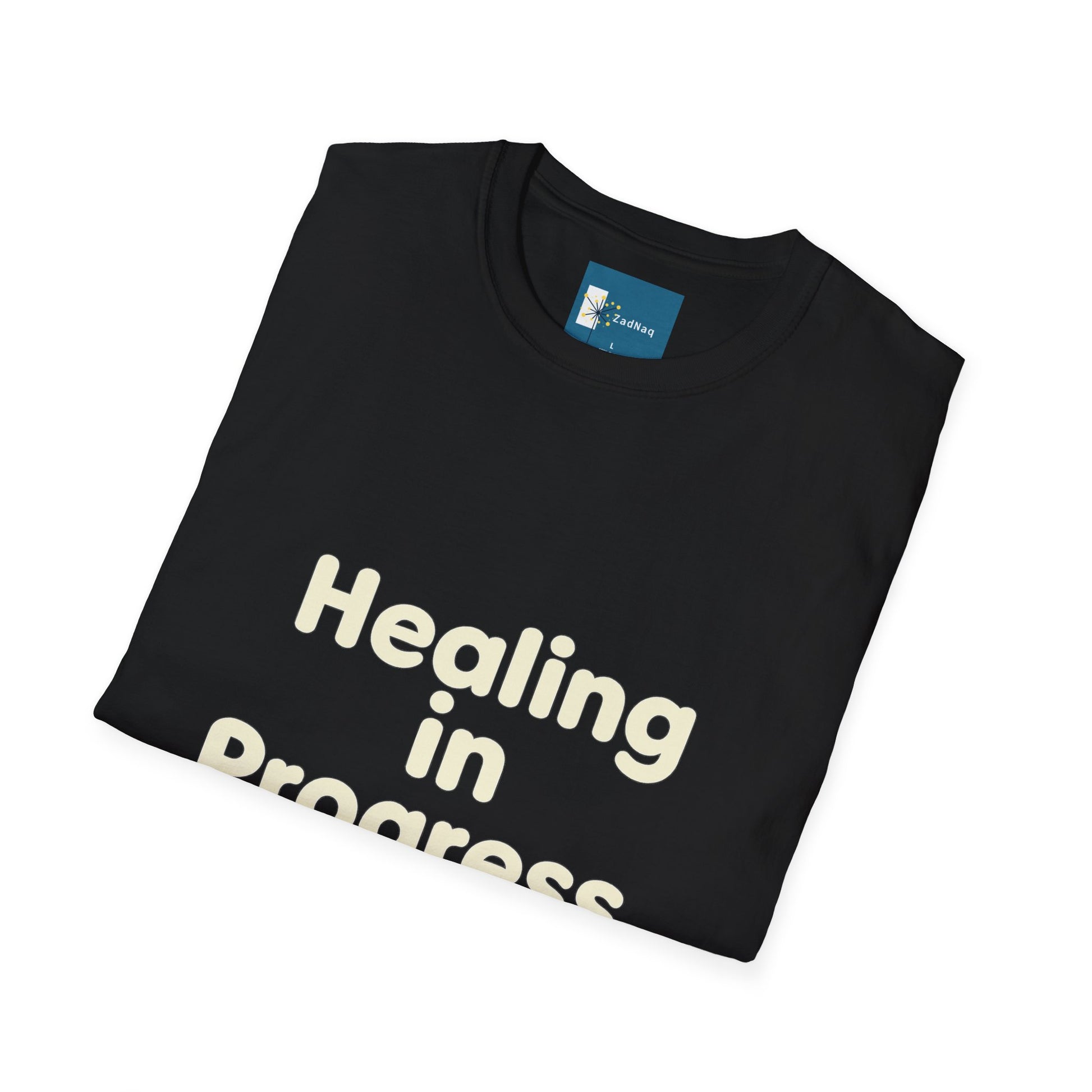 Healing in Progress Softstyle T-Shirt - Mental Wellness and Self-Care Apparel