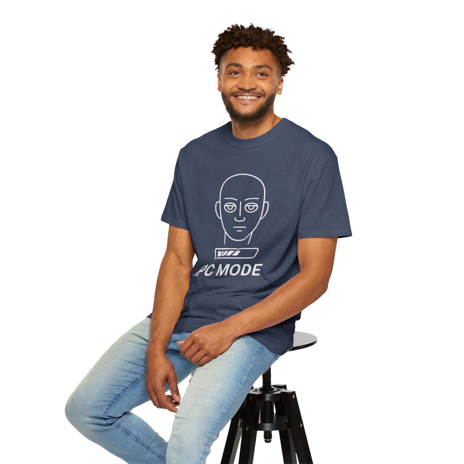 Casual Graphic Tee - NPC Mode T-Shirt, Gamer Apparel, Gift for Gamers, Unisex T-shirt, Unique Game Mode Shirt