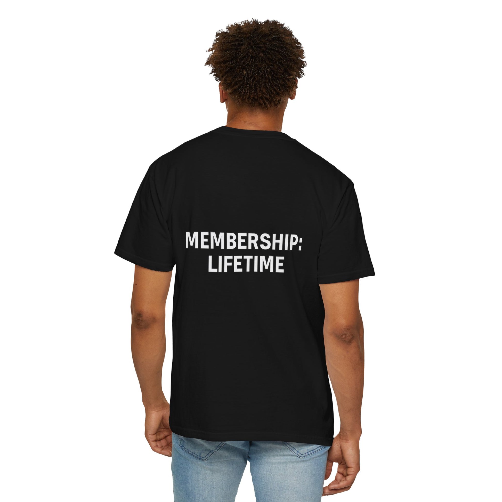 Overthinking Club Unisex T-shirt, Thought Cloud Graphic Tee, Membership Lifetime Top, Minimalist Monochrome Shirt, Gen Z Fashion, Mental